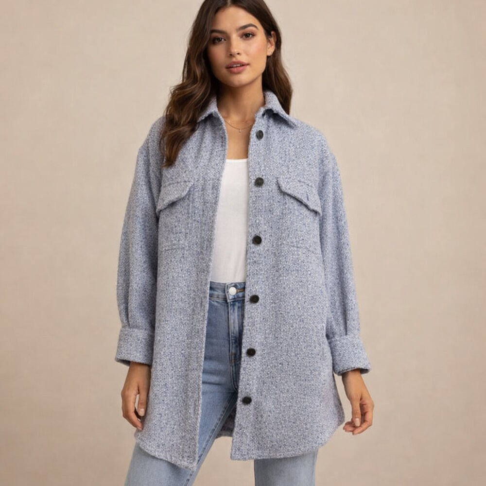 H&M Blue Coat